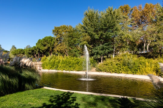 San Isidro park in Madrid, the place where the city's patron saint festival is celebrated