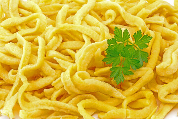 Traditionelle schwäbische Spätzle