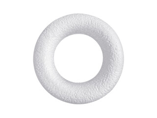 Styrofoam isolated on white background