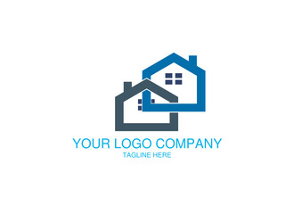 Fototapeta premium real estate logo