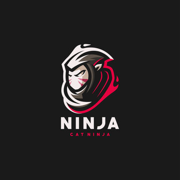 ninja gaming sports logo design