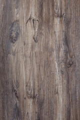 Hardwood laminate floor viewed from above for natural texture and background. 