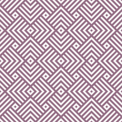 Vector seamless geometric pattern. Purple striped background. Endless ornate texture