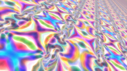 Obraz premium Abstract multicolored rainbow blurred background