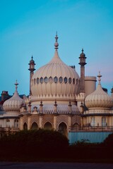 Brighton pavilion at dawn