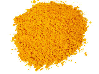 Vitamin B2 - Riboflavin  isoliert auf weißem Hintergrund