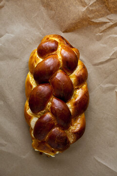 Traditional Challah Jewish Bread