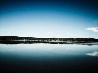 Obraz premium lake in the evening