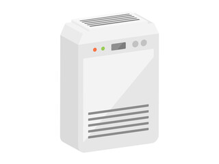 空気清浄機の立体イラスト