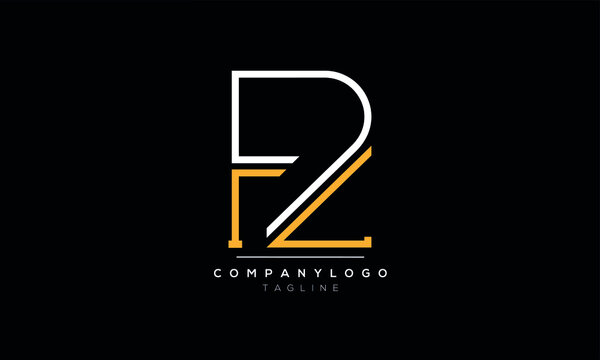 Alphabet letters Initials Monogram logo F2,2F