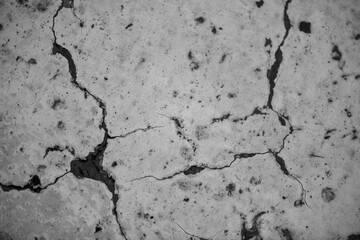 Concrete template for design and decoration. Old cracked cement. Texture, background, pattern. 