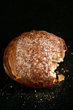 Close up of loaf of bread