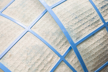 air conditioner filter with dirty dust