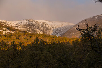 Obraz premium mountains in Sanabria