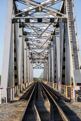 Railway bridge engineering structure reinforced concrete