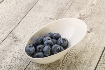 Ripe sweet tasty blueberries heap