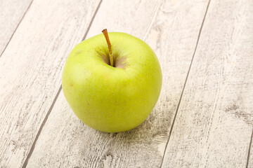 Ripe and sweet green apple