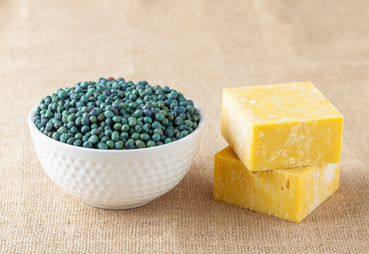 A bowl of terebinth and soap