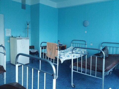 A Hospital Ward In A Poor Country