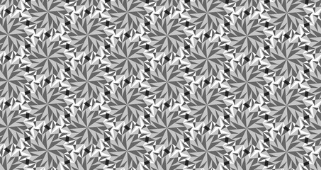 Fototapeta premium repetitive abstract geometric monochrome pattern-12p2b of the polygon-12p2