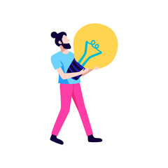 Carrying Idea Crowdfunding Composition