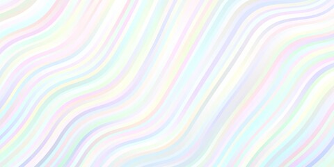 Light Pink, Blue vector pattern with wry lines.