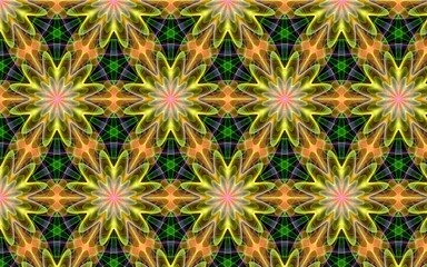 Abstract computer generated light and bright wallpaper