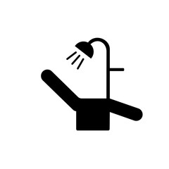 dentist chair icon element of dentistry icon for mobile concept and web apps. Thin line dentist chair icon can be used for web and mobile. Premium icon on white background