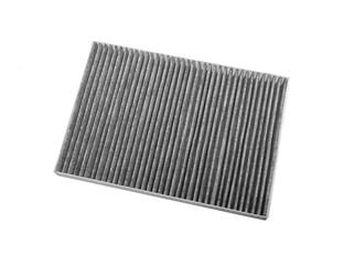 Auto salon filter isolated on white background.