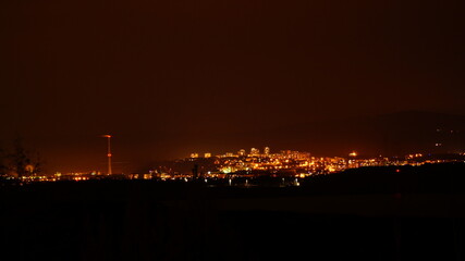 view of the city