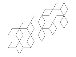 Lines Vector  Background . Modern Geometrical Design Template .