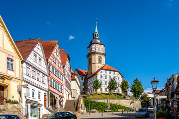 Stadtturm, Backnang, Baden-Württemberg, Deutschland 