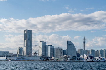Fototapeta premium 横浜みなとみらいの風景