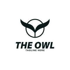 Obraz premium Modern owl logo icon concept vector illustration.