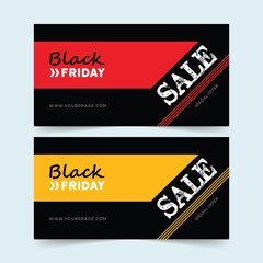 Black Friday Sale. Black Friday Sale label. Vector ad illustration. Promotional marketing discount event. Design element for sale banners, posters, cards