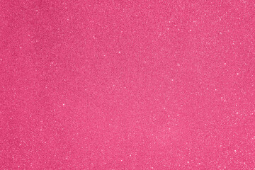 Abstract glitter blurred shiny raspberry pink background. Bright sparkling bokeh wallpaper style....