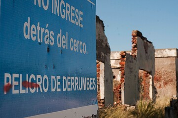 construcción antigua, demolición, antiguo