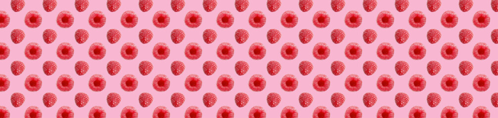 Pattern of fresh fruits isolated on creative colored texture