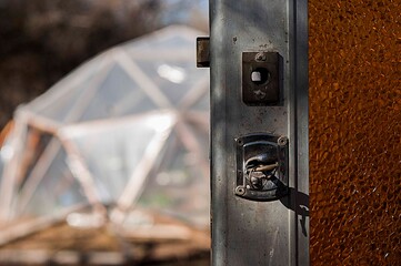 cerradura, puerta, hogar