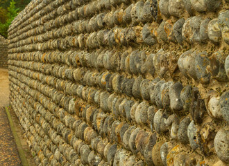 Mundesley - stones that are commonly used around the Norfolk area in houses and walls