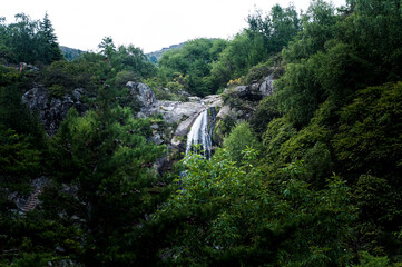 cascada de montaña agua de rio