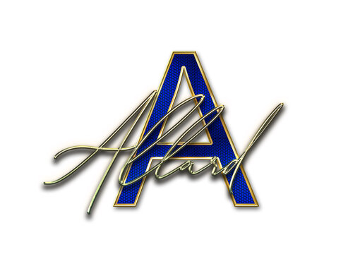 Buchstabe, A, Monogramm, Alphabet, Kalligrafie, Name, Handgeschrieben, Grafik