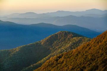 Fototapeta premium Blue Ridge Parkway