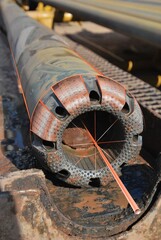 Illsutrated 3D drilling crown