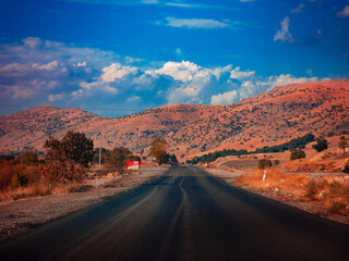 road to the mountains