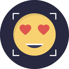 
Flat vector icon design of a malware scanner
