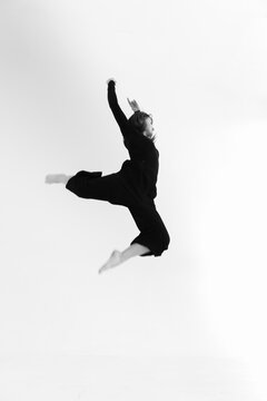dance freedom - girl jumping high