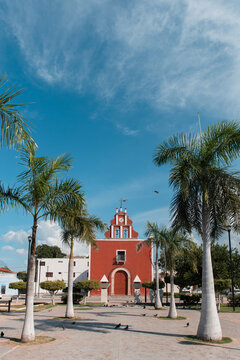 Church of San Francisco, Campeche. Mexico