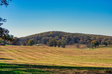 Fototapeta premium A Landscape View at Valley Forge National Historical Park