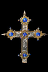 ornate altar cross from Italy